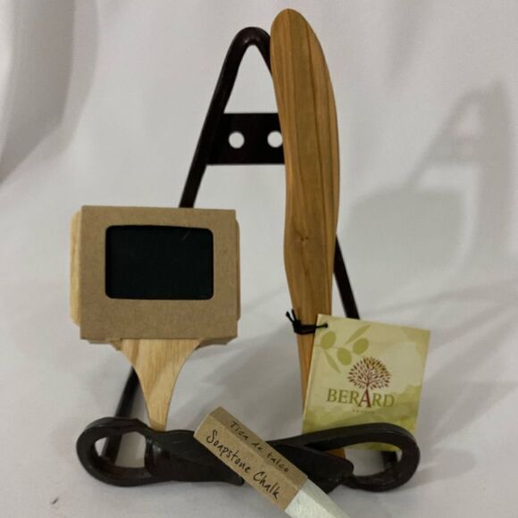 NWT Crate & Barrel Charcuterie Chalkboard Cheese Markers - Picture 1 of 6